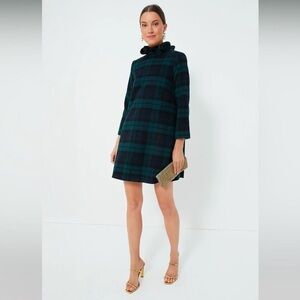 TUCKERNUCK Blackwatch Plaid Daphne Dress Small